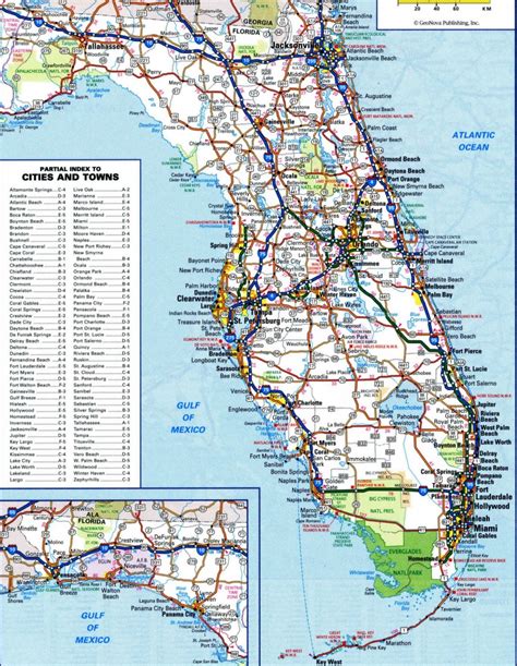 Us West Coast Counties Map Florida Road Map Beautiful Florida - Florida ...