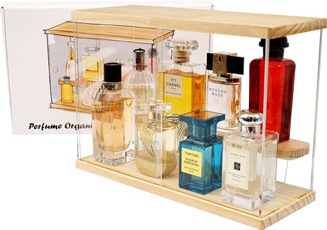 Amazon.com: JM Cologne Organizer for Men, Perfume Holder, Acrylic ...