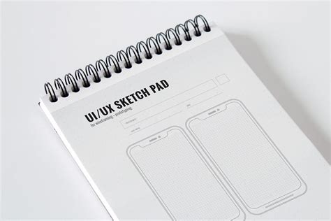 UI UX Sketch Pad Sheets - mark-anthony.ca