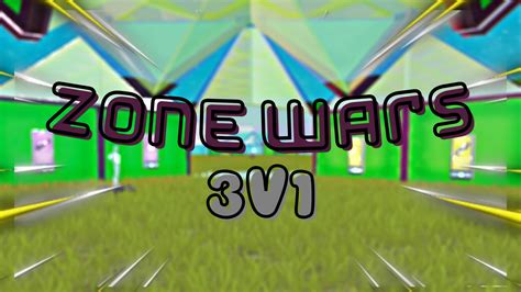 EXPERTISE ZONE WARS 3V1 [1V3] 9069-5180-3802 by ha0 - Fortnite Creative Map Code - Fortnite.GG