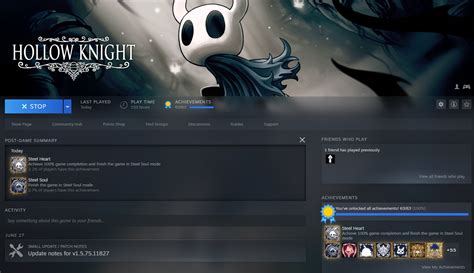 Just got all achievements :) : HollowKnight