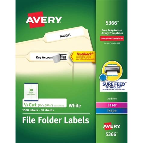 30 Avery 5366 Filing Label Template – Label Design Ideas 2020 Inside 33 Up Label Template Word ...