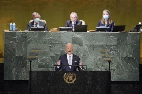 President Biden Delivers Remarks Before The 77th Session Of The United ...