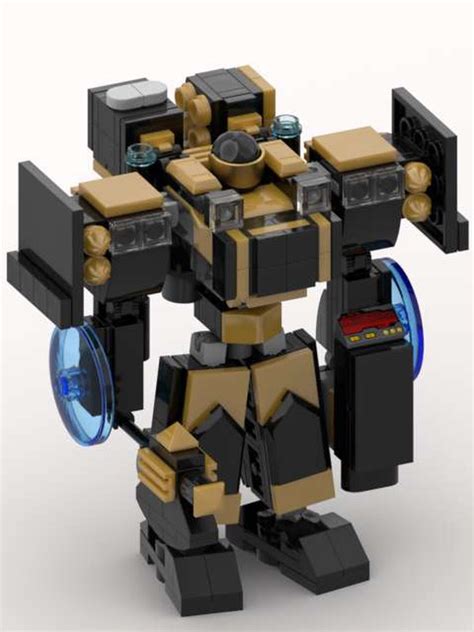 LEGO MOC Battle Mech Suit #7 by meregt | Rebrickable - Build with LEGO