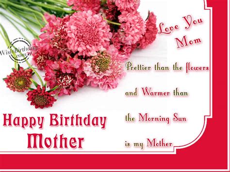 Birthday Wishes for Mother - Birthday Images, Pictures