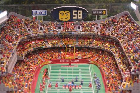 10 Stadiums Made of Out of Lego