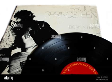 Springsteen born to run album cover hi-res stock photography and images ...