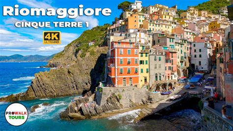 Riomaggiore Walking Tour - Cinque Terre - Prowalk Tours - YouTube