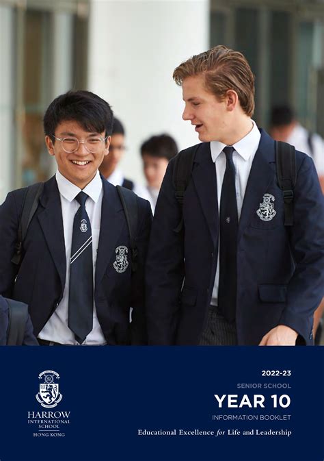 Year 10-11 Information Booklet 2022-23 by Harrow International School Hong Kong - Issuu