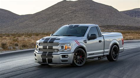 With 770 hp and $93,385 price, the Ford Shelby F-150 Super Snake Sport is all about big numbers