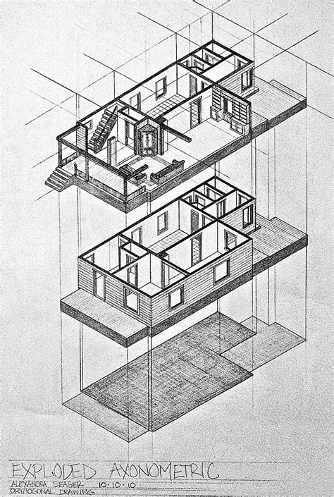 exploded axonometric drawing - Google Search | Axonometrics | Pinterest ...