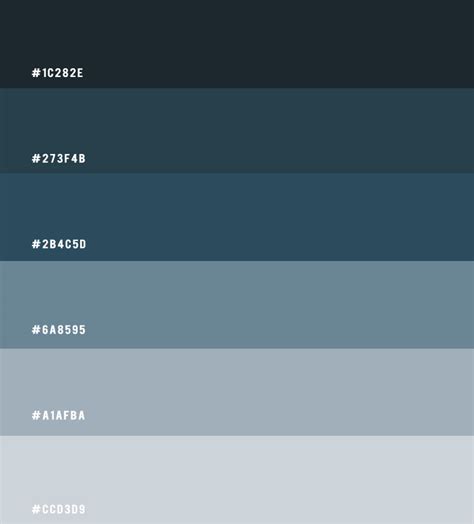 Deep ocean colour scheme – Colour Palette #42 I Take You | Wedding ...