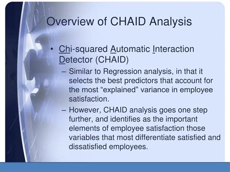 PPT - Overview of CHAID (Decision Tree) Analysis PowerPoint Presentation - ID:638365