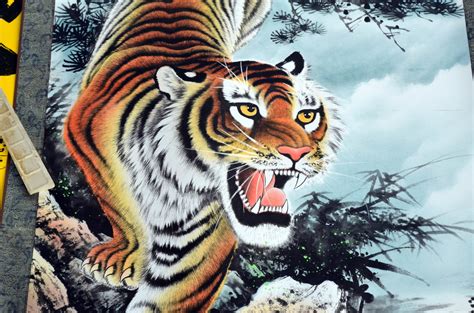 Tiger Illustration (a) Free Stock Photo - Public Domain Pictures
