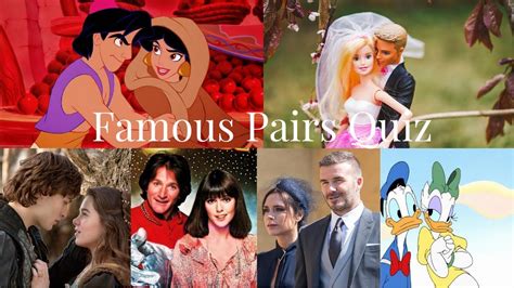 Can you name all 35 Iconic Pairs? | Famous Pairs Quiz | Real Life ...