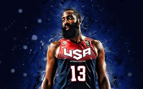 Download wallpapers James Harden, 4k, USA Basketball Mens National Team ...