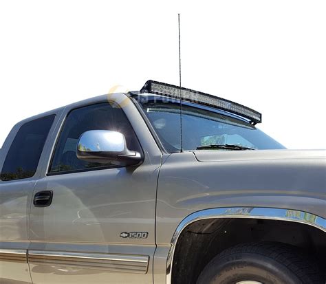 LED Light Bar Mounting Brackets 52" Curved Light Bar for 99-06 Silverado/Sierra | eBay