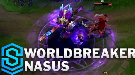 Worldbreaker Nasus Skin Spotlight - League of Legends - YouTube