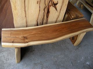 SOLID WOOD BENCH | Big Wood Slabs for sale from IndoGemstone… | Flickr