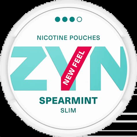 ZYN Spearmint Slim Strong | Swedish Match