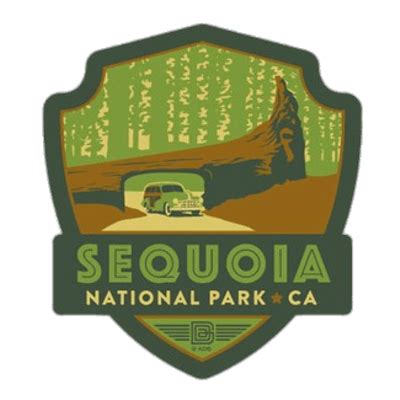 Sequoia National Park Emblem transparent PNG - StickPNG