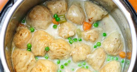 20 Minute Instant Pot Chicken and Dumplings Recipe