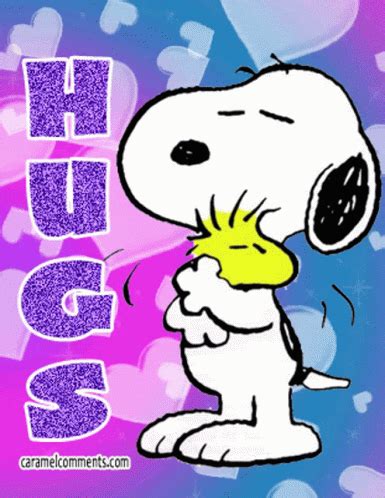 Hugs Snoopy GIF - Hugs Snoopy Dog - Discover & Share GIFs | Snoopy hug ...