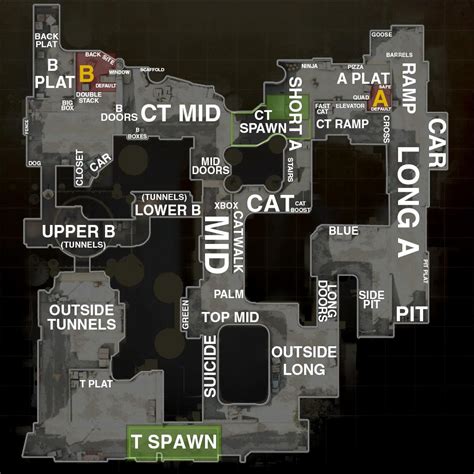 All CS:GO Map Callout Names (Big List of all CS:GO Maps)