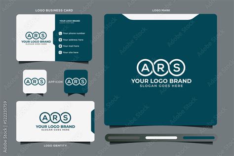 ARS Initial Monogram Logo Vector, ARS Circle Shape Logo Template ...