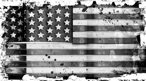 United States Flag Black and White Background | Black and white background, Photo wall, United ...