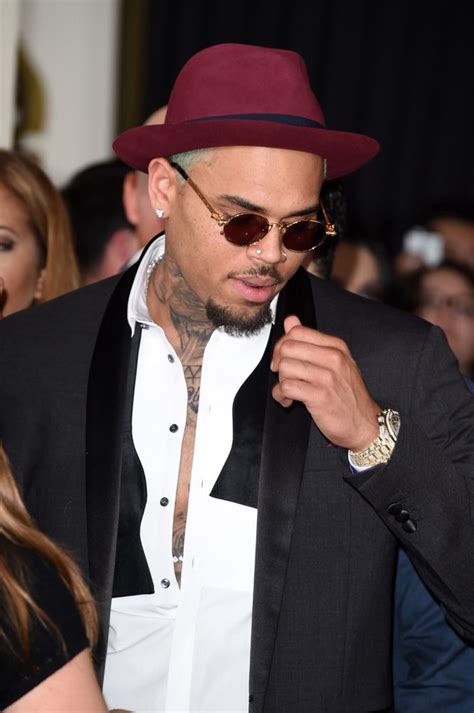 Grammys Fashion: Dapper Dudes Choose Classic Hats | Chris brown ...