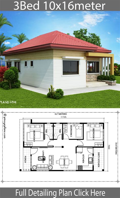 Bungalow Type House Plan - homeplan.cloud