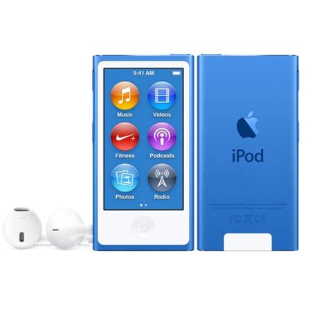 Apple iPod nano 16GB Blue - MKN02LL/A - Johns Hopkins University