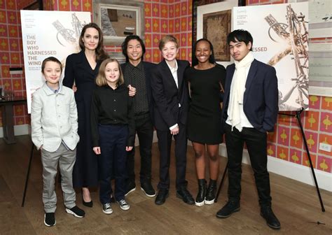 Angelina Jolie and Her Kids at a Screening in NYC Feb. 2019 | POPSUGAR ...