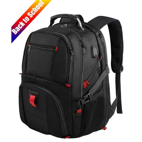 YOREPEK 18.4 Laptop Backpack,Large Backpacks Fit Most 18 Inch Laptop with USB Charger Port,TSA ...