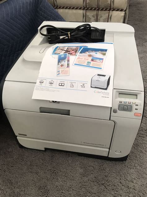 HP Color LaserJet CP2025 Printer Good Working Condition! w/ used toner ...