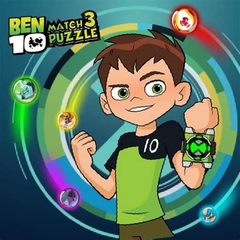 Ben 10 Match 3 Puzzle | Play Now Online for Free