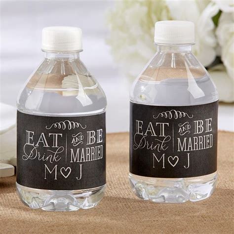 Pin by WeddingFavorsMarket.com on Wedding | Water bottle labels wedding, Personalized water ...
