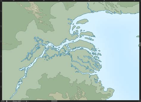 WIP river delta : r/mapmaking