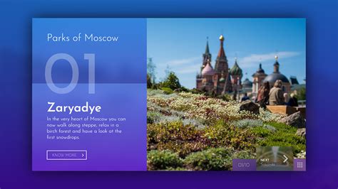 Parks of Moscow on Behance