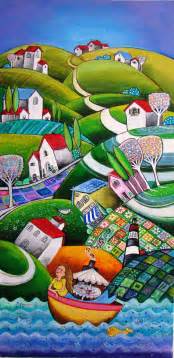 naive paintings from Yana Ilieva | Arte caprichoso, Arte naíf, Arte ...