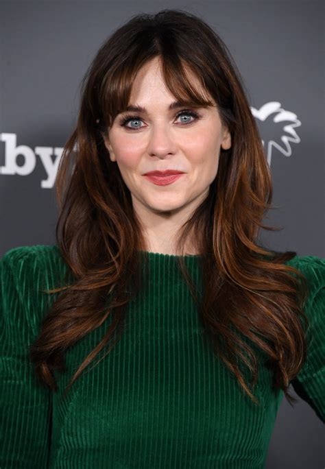 Zooey Deschanel Bangs 2022