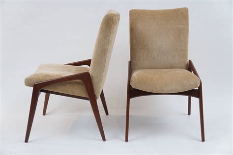 Set of 12 Mid-Century Modern Upholstered Dining Chairs at 1stdibs