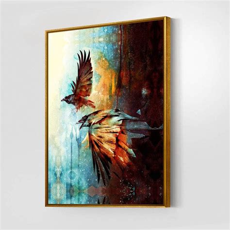 Crows in Flight Wall Art – Canvas Freaks