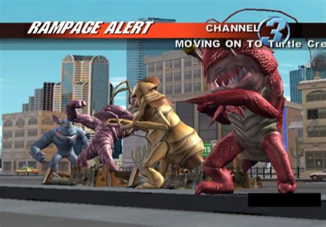 Rampage: Total Destruction (Wii) Screenshots