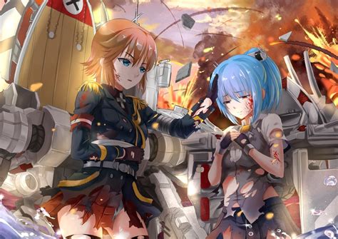 Download Prinz Eugen (Warship Girls) Bismarck (Warship Girls) Anime ...