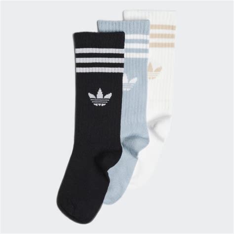 adidas Crew Socks 3 Pairs - White | Kids' Lifestyle | adidas US