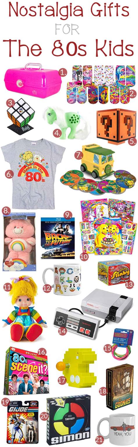 Nostalgia Gifts for 80s Kids - The Shirley Journey