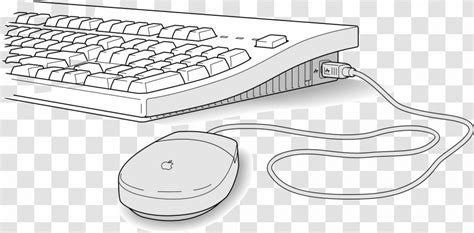 Computer Keyboard Mouse Clip Art - Apple Transparent PNG