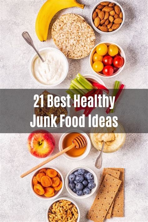 21 Best healthy junk food ideas you will love - The Meal Prep Ninja